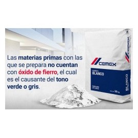 Cemento BLANCO Tolteca  - -...