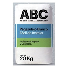 Pegazulejo ABC Blanco Ton