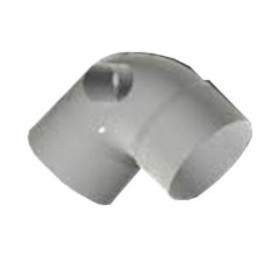 Tee PVC 100 X 50 mm  4"a2"-...